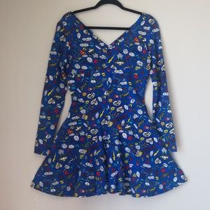 Betsey Johnson Comic Dress